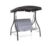 Dondolo Haiti 2 Posti Antracite - Relax e Comfort per Due Persone