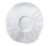 iFutniew 1 cuffia da doccia impermeabile per uso domestico, cuffia da nuoto, cuffia elastica da doccia per hotel, set di capelli (bianco)