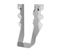 iFutniew 10 pezzi 2x6 Joist Hanger Gauge Double Shear Face Mount Joist Hanger Argento Hurricane Cravatte per Rafters Tie Staffe per pavimento