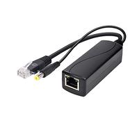 iFutniew 100M PoE Splitter 12V 1A IEEE 802.3Af 1.5KV Protezione Isolamento per Rete Domestica Ufficio Rete