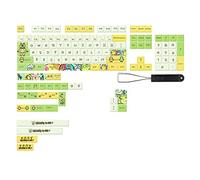 iFutniew 135-Key 7U Space Bar Split Space Bar Cap Sublimazione a cinque lati Keycap per tastiera meccanica Keycap