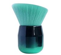 iFutniew 1Pc Fard Pennello Capelli Fungo Polvere di Trucco Pennello con Alluminio Portatile Manico Corto Make Up Strumento Testa Obliqua
