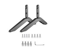 iFutniew 2 Pezzi Supporto TV Supporto Base Universale TV LCD Staffa per Televisore Supporto da Tavolo Multifunzionale Comode Gambe per Mobili