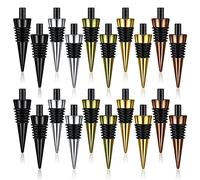 iFutniew 20 tappi vuoti per bottiglie con perno filettato per progetti fai da te di tornitura del legno