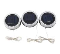 iFutniew 3PCS solare decorativo coperchio luce esterna lanterna solare luci accessori luce bianco caldo