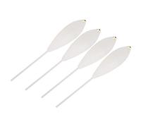 iFutniew 4Pcs Casting SPIROLINO FORELLE POSEB Slow Sinking Suspending Intermedio Bombarda Fly Fishing Float 10G