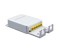 iFutniew 5 Porte Impermeabile POE Extender 4 Porte Ripetitore 1000Mbps Rete Esterna IP55 VLAN 44-57V per Telecamera POE Wireless AP Facile da Usare