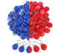 iFutniew 50Pcs 125 Khz carta d'identità di prossimità RFID Keyfob chiave di controllo accessi per ingresso porta sistema di controllo accessi TK4100