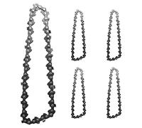 iFutniew 5Pcs 4 Pollice 1/4 "Mini Acciaio Catena per motosega Elettrica Elettrica Sega Accessorio di Ricambio Catena Elettrica Catena Sega Catena