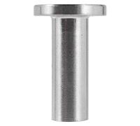 iFutniew 80 manicotti protettivi in acciaio inox T316 per kit ringhiera per cavi da 1/8 di pollice per pali in legno e metallo balaustra fai da te