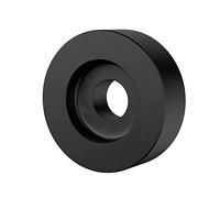 iFutniew Adattatore giradischi in alluminio 45 giri/min per giradischi in vinile da 7 pollici serie SL1200 LP accessori per giradischi in vinile, nero