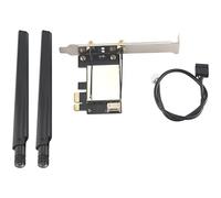 iFutniew Adattatore per schede PCIE WiFi Bluetooth Dual Band Wireless Network Card Repetidor Adaptador per PC Desktop per AX200 9260AC