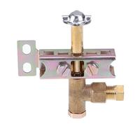 iFutniew Bruciatore pilota unidirezionale staffa fiamma può avere gas naturale o LP 3 fori propano/butano pesante montaggio pilota facile da installare