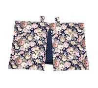 iFutniew Copertura per seggiolino auto, sciarpa per allattamento, copertura per seggiolino auto, copertura per bambino e ragazza, regalo per baby shower, per allattamento, fiori blu scuro
