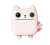 iFutniew Fotocamera da 2,4 pollici con stampa LCD per video, foto, fotocamera digitale alimentata a batteria con carta da stampa rosa