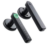 iFutniew Impronte digitali Smart Door Lock Door Knob con tastiera Keyless Entry Door Lock con maniglia per casa hotel ufficio appartamento