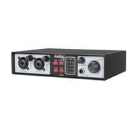 iFutniew Interfaccia audio Scheda audio Metallo 2 in 2 Out Computer USB Scheda audio senza driver Registrazione live Mixer Karaoke