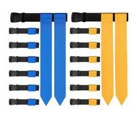 iFutniew Kit Cinture Flag Football per 14 Giocatori, Regolabili per Allenamento e Competizione