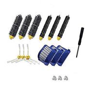 iFutniew Kit di accessori di ricambio per serie 600 620 630 650 660 680, filtro, spazzola laterale, spazzola flessibile per frusta