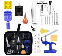 iFutniew Kit di strumenti per la riparazione di orologi, set di perni di collegamento per cinturini per orologiai, Multicolore