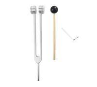 iFutniew L69A Forcella di regolazione 256 Hz strumento di guarigione medica con martello strumento di riparazione biocampo umano diapa figlio (argento) facile installazione