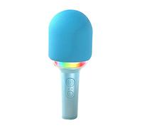 iFutniew L8 Luce LED Microfono Senza Fili Integrato Bluetooth Famiglia K Canzone Tesoro Intelligente Riduzione del Rumore Altoparlante Blu