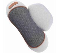 iFutniew Massaggiatore elettrico cuscino cervicale compressione calda vibrazione massaggio trazione collo relax sonno memory foam supporto (D) facile da usare