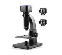 iFutniew Microscopio digitale biologico 2000X Wifi USB con lente digitale e microbica con 11 LED regolabili