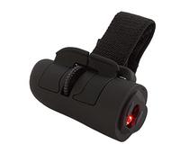 iFutniew Mini mouse ottico da viaggio senza fili da 2,4 G con anello da dito ergonomico (nero)