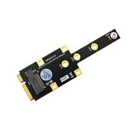 iFutniew Mini PCI-E a M.2 M Key Adapter Mini PCIExpress a NVME SSD Converter Riser Board Scheda di espansione per 2230 2242 2260 2280