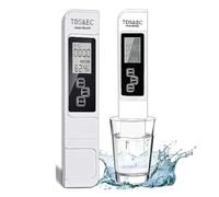 iFutniew Misuratore digitale 3 in 1 TDS, misuratore di temperatura e CE, 0-999 Ppm, PPM per coltura idroponica, acqua potabile