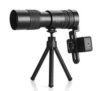 iFutniew Monocolo, 4K 10-300X40, con supporto per smartphone e treppiede, adatto per bird watching, caccia, campeggio