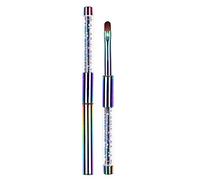 iFutniew Nail Art Acrilico Gel UV Estensione Builder Fiore Pittura Penna Pennello UV Gel Nail Art Pennello Manicure Strumento 7