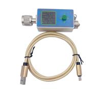 iFutniew Nuovo 10GHz LCD RF Power Meter V7 Tipo N Tipo C USB Full-Band RF Circuito Sviluppo Rete Seriale Comunicazione Blu e Argento