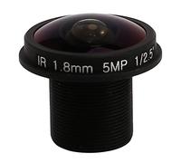 iFutniew Obiettivo HD fisheye cctv 5MP 1.8mm M12x0.5 montaggio 1/2.5 F2.0 180 gradi per obiettivi di videosorveglianza cctv