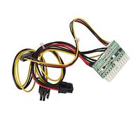 iFutniew PCI-E 6PIN Uscita Maschio DC 12V 300W DC-ATX-300W 24Pin PICO ATX Switch Modulo di Alimentazione per BTC Mining