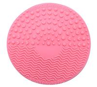 iFutniew Pennello Per Trucco In Silicone Pennello Per Pulizia Palette Pennello Per Pulizia Mat Pulitura Per Lavaggio Scrubber Pad Cosmetico Make Up Cleaner Strumenti Rosa