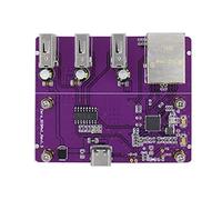 iFutniew Per Zero 2 W USB a RJ45 HUB Ethernet o USB a RJ45 HUB per Pi0 e Pi0 2W (senza custodia)