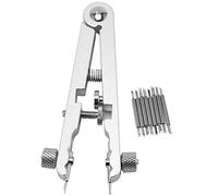 iFutniew Pinze standard per rimuovere le anse a molla, per riparazione e rimozione cinturini, Argento