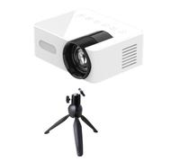 iFutniew Proiettore LED HD 1080P Wireless Telefono Mobile Mini Proiettore con Supporto Proiettore Portatile Home Theater Video Player, Durevole -B