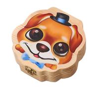 iFutniew Scatola porta denti in legno per bambini, regalo di compleanno per bambini, 1 pezzo