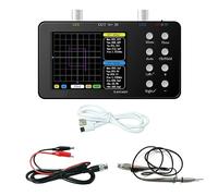 iFutniew SCO2 Oscilloscopio digitale a 2 canali, frequenza di campionamento 50 m, larghezza di banda analogica 10MSa/S, OneKey AUTO per riparazione, fai da te elettronico facile da installare facile