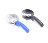 iFutniew Set di 2 pettini per cavalli in acciaio inox con impugnatura touch, strumento per la pulizia del sudore dei cavalli, colore casuale, pregevole fattura