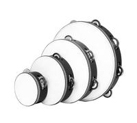 iFutniew Set di 4 tamburi a mano per adulti a doppia fila a campana a mano Drum Kit tamburo a mano Tamburo in legno da 4 pollici 6 pollici 8 pollici 10 pollici tamburo palmare
