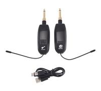 iFutniew Sistema per chitarra wireless - A8 Audio Trasmettitore Digitale Ricevitore Banda Ricaricabile Stage Registrazione Strumentale Facile da Usare