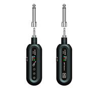 iFutniew Sistema per chitarra wireless UHF Trasmettitore per chitarra Ricevitore Sistema per chitarra elettrica Basso Strumento musicale Facile da installare Facile da usare
