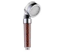 iFutniew Soffione doccia a LED per bagno, regolabile, filtro per doccia portatile a risparmio idrico