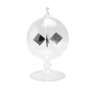 iFutniew Solar Crookes Radiometro Mulino a vento in vetro giocattolo fatto a mano per festa decorazione domestica regalo trasparente