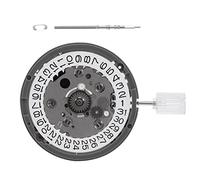 iFutniew Sostituzione Giappone 24 Jewels NH34A NH34 GMT Data Movimento Automatico Meccanico, Argento
