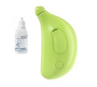 iFutniew Steamy - Spazzola elettrica per cani, per massaggio e depilazione, colore: verde